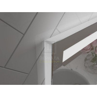 Зеркало с подсветкой для ванной комнаты Парма 140х80 см